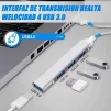 Cod. 376 Hub 4en1 USB 3.0 a 4*Puertos USB 3.0 / plug &amp; Play - 5