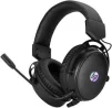 Cod. H:115 Headphone Stereo HP DHE-8005 / iluminaci&oacute;n LED / Mic. flexible / control vol. / Interfaz: 1*jack 3.5mm+USB(LuzLED) / Cable 2.1 m - 1