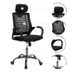 Cod. 1189  Silla de Oficina Ergon&oacute;mica / Apoya cabeza Airmesh / Espaldar de malla / Altura regulable / Rotaci&oacute;n 360&deg; - 3