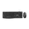 Cod. 261 Kit Marvo CM009 Series Office / Teclado + Mouse&nbsp;1600DPI / USB / Dise&ntilde;o ergon&oacute;mico / Silencioso / Espa&ntilde;ol - 1