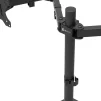 Cod. 170 Soporte de Escritorio para 2 monitores KLIPXTREME KPM-310 de 13 a 32" / rotaci&oacute;n de 360&deg; / Inclinaci&oacute;n de movimiento completo 90&deg;&nbsp;/ Ajustable en mesa / Compatible VESA: 75x75 y 100x100 / black - 7