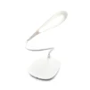 Cod. 1026 Lámpara Touch LED P/Escritorio / Recargable / Cuello Flexible / 3 niveles de Iluminación / Blanco - 1