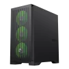 Cod. 392 Leader 2 BK / E-ATX, ATX, M-ATX, ITX / 2*USB3.1, 1*USB-C, 1*Audio Combinado / LAT. VIDRIO TEMPL. FRONTAL MALLA METAL CONTROLADOR ARGB PWM AURA Sync/ 1*FAN RGB post (ya incluido), 3* FAN RGB FRONT (ya incluidos), 2* FAN Inferior (opcionales). - 5