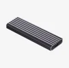Cod. 035 Capsula HIKSEMI para SSD M.2 NVMe M-key / 10Gbps / Compatibles: Windows/MacOS/Linux /Android / USB 3.2 Gen 2 Tipo-C / Aleación de aluminio Gris espacial - 3