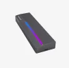 Cod. 036 Capsula HIKSEMI M.2 MDR1 P/SSD NVMe/SATA / 10Gbps / Compatible: Windows /MacOS/Linux /Android / USB 3.2 Tipo-C (Incl. cable USB-A)  / Iluminación RGB con ASUS Aura SYNC / Aluminio - 3
