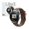 Cod. 1200 SmartWatch Mibro Lite 3 Pro (Gold) / GPS / AMOLED UHD 1.32" 60FPS / LLamadas BT V5.3 / Monitoreo de Salud 24/7: (ritmo card&iacute;aco, SpO2, estr&eacute;s y sue&ntilde;o) / Resistente al agua hasta 50 m (5ATM) / Bat. 350mAh (14 d&iacute;as) / 150+ modos deportivos - 8