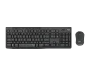 Cod. LO:274 Kit LOGITECH MK295 Teclado &amp; mouse Wireless 2.4GHz / SilentTouch / compacto / 8 botones acceso rápido / Diseño a prueba de derrame líquidos / Incl. pilas AA larga duración - 10