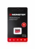 Cod. 315 Micro SD MONSTER 64GB / 180MB/s, 130MB/s Clase 10 U3 A1 Video 4K - 2