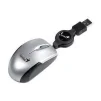 Cod. 137 Mouse Mini Genius Retráctil Micro Traveler V2 / USB 2.0 / 1200DPI / Plata - 2