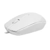 Cod. GM:239 Mouse MARVO MS003 WH / 1000DPI / 3 Botones / USB, Cable 1.25 m - 5