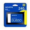 Cod. S:349 SSD ADATA Ultimate SU650 240GB / 3D NAND / 2.5&quot; / SATA 6Gb/s / Escritura 520 MB/s y 450 MB/s Lectura - 5
