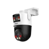 Cod. 371 Cámara Smart Exterior 360° DAHUA Picoo Dual 2K D1 3MP+3MP / Wi-Fi 6 / Vista Nocturna Dual Ligth (40m IR) / Detección humana/vehículo IA / 6*modos patrulla / Alarma (Luz y sonido) / Seg. automát. / Audio bidireccional / Soporta microSD (hasta 256G - 1