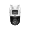 Cod. 372 Cámara Smart Exterior 360° DAHUA Picoo Dual 3K D1 5MP+5MP / Wi-Fi 6 / Vista Nocturna Dual Ligth (50m IR) / Detección humana/vehículo IA / 6*modos patrulla / Alarma (Luz y sonido) / Seg. automát. / Audio bidireccional / Soporta microSD (hasta 256G - 2