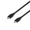 Cod. C:255 Cable carga rápida Genius USB-C a USB-C ACC-C2CC-3A / QC3.0 3A / 1.5 m. / 5 Gbps / Nailon trenzado - 2