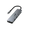 Cod. 375 Hub Multipuertos Genius UH-500 5 en 1 / Interfaz: USB-C a 1*HDMI 4K@60Hz, 1*USB-C PD (Carga r&aacute;pida 100W), 2*USB-A 3.0 &amp; 1*USB-C 5G, / Compatible: Windows&reg;, Mac OS, Android, Apple IOS / Plug &amp; play - 1