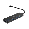 Cod. B:372 Hub Genius UH-400 USB-C a USB-A 3.0 de 4 Puertos 5Gbps / Compatible: Windows®, Mac OS, Android, Apple IOS / Plug &amp; play - 4