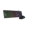 Cod. G:277 Kit Genius Scorpion KM-GX6 / Teclado + Mouse / USB / Teclas tipo mecánico / Tecla AI Copilot / iluminación RGB 7 colores / 19 Anti-Ghosting / Diseño resistente a derrames / 1200-3600DPI / Español - 3