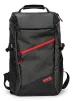 Cod. 106  Mochila MARVO Ranger 600G (BA-002) / P/2*Laptops 15.6" / Compartimento oculto y Bolsillo antirrobo / Acolchado malla transpirable post. / Nailon Oxford impermeable y cuero PU - 1
