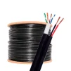 Cod. 234 Cable UTP Siam&eacute;s P/Erterior TUREON CAT5E / 305 Metros (CCA 60/40 ) / Doble Chaqueta / Negro - 1