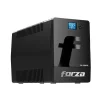 Cod. 056 UPS FORZA SL-1011UL Interactivo / 1000VA/600W, 120V / 8*Tomas NEMA 5-15R / Táctil LCD de estado 2*Baterías: 12V 7Ah - 3