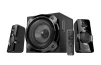 Cod. G:234 Parlantes Genius SW-2.1 1850 BT / Bluetooth 5.3 / 50W(RMS) Subwoofer 25W, Satélites 2*12,5W / Control remoto - 2