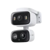Cod. AT:379 C&aacute;mara Smart exterior/interior TP-Link Tapo C246D Dual 2K 360&deg; / Lente gran angular 125&deg; &amp; Teleobjetivo 6mm / Vista Nocturna Intelig. / Detecci&oacute;n AI (pers. masc. veh.) / Seg. autom&aacute;t. sincronizado / 8 puntos patrulla / Audio bidireccional / So - 1