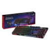 Cod. 289 Teclado Mecánico Genius GX Scorpion K12 / iluminación RGB / Switch Marron / AI Copilot / teclas completas anti-ghosting / 12 teclas FN P/acceso rápido / Español USB, Wired 1.8m Negro - 2