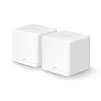 Cod. D:099 Sistema Wi-Fi 5 Mesh AC1300 MERCUSYS Halo H30G (2-Pack) / 1,3 Gbps / Téc.MU-MIMO &amp; Beamforming / P. Gigabit x2 / Control y confi. con APP / Conecta hasta 100 dispositivos / cubre hasta 260m² - 1