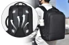 Cod. 107 Mochila MARVO Urbano 40 (BA-004) / P/*Laptop 17.1" / Multiples Compartimentos con cremallera / Espuma acolchada y Tejido revisado + forro 210D. (Impermeable) - 4