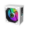 cod. 146 Fuente de Poder GAMEMAX VP-800-M-RGB WH Semi Modular / Alta eficiencia 80 Plus bronzie / 800 Watts / 14CM Ventilador Rgb Bajo Ruido/ ATX /PC - 2