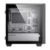Cod. 143 Case Gaming GAMEMAX Aero Mini Eco / MATX / Panel frontal Mesh / tapa lateral vidrio templado / USB3.0 + USB 2.0 / HD audio / Incluye 4*ventiladores Black 12cm - 8