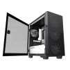 Cod. 143 Case Gaming GAMEMAX Aero Mini Eco / MATX / Panel frontal Mesh / tapa lateral vidrio templado / USB3.0 + USB 2.0 / HD audio / Incluye 4*ventiladores Black 12cm - 5