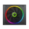 Cod. 161 Fuente de Poder GAMEMAX RGB-850 PRO BK / Modular / 850WATTS / Certificada 80+ Gold / Compatible NVIDIA Series RTX / AMD RT-RX (ATX 12V 2.31, EPS 12V 2.92) / 14CM ARGB FAN Silencioso (25 Modos de iluminación) Aura SYNC ASUS, GIGABYTE, MSI - 4