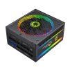 Cod. 161 Fuente de Poder GAMEMAX RGB-850 PRO BK / Modular / 850WATTS / Certificada 80+ Gold / Compatible NVIDIA Series RTX / AMD RT-RX (ATX 12V 2.31, EPS 12V 2.92) / 14CM ARGB FAN Silencioso (25 Modos de iluminación) Aura SYNC ASUS, GIGABYTE, MSI - 5