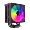 Cod. B:159 Air cooler CPU GAMEMAX Sigma 550 Infinity BK / 5*tubos térmicos / TDP 220W / efecto de luz de espacio infinito / Compatible: Intel Intel LGA1700/115X/1366 y AMD AM5/AM4 / AURA SYNC 3 pines (M/F), PWM 4 pines - 3