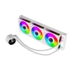 Cod. B:170 Enfriamiento Líquido GAMEMAX ICEBURG 360 Digital WH / FAN 3*120MM PWM / TDP 290W / Pantalla digital de temperatura / Sincronización ARGB AURA Sync / Compatible Intel LGA1700 y AMD AM5 - 2