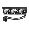 Cod. 169 Enfriamiento Líquido GAMEMAX ICEBURG 360 Digital BK / FAN 3*120MM PWM / TDP 290W / Pantalla digital de temperatura / Sincronización ARGB AURA Sync / Compatible Intel LGA1700 y AMD AM5 - 4