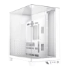 Cod 343 Case GAMEMAX Infinity Plus White / ATX / USB3.1/USB-C / Diseño Vista Panorámica 3 lados vidrios templados / cables y tubos ocultos / admite: refri. líquida 360°, VGA 400mm &amp; soporta hasta 8 fans - 2
