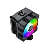 Cod. 160  Air Cooler CPU GAMEMAX Gamma90 Digital BK ARGB / Pantalla digital de temperatura / 4*tubos térmicos  / Compatible: Intel LGA1851/1700/1366/1200/1115X y AMD AM5/AM4 / AURA SYNC, PWM 4 pines - 2