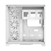 Cod. 348 Case GAMEMAX HYPE-A White / ATX / 1*USB3.0, 2*USB2.0 / vidrios templados panorámico 270° / admite tarjetas NVIDIA Serie 4000 &amp; refri. líquida 360° / Incluye 4*Fans 120mm ARGB + Controlador V5.0 ARGB HUB-PWM + CR. - 11