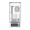 Cod. 319 Case GAMEMAX N80 WH / vidrio Curvo templado panorámico / Diseño modular desmontable: / 1*USB3.0 + 1*Tipo-C Gen2 / audio HD / Montaje vertical de tarjeta GPU / Refrigeración integral: cobertura de 270: 6*ventiladores 12mm. ARGB + HUB Fan PWM ARGB - 9