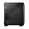 Cod. 399 Case GAMEMAX Brufen COC / E-ATX / Panel frontal Mesh corte en diamante / vidrio templado con bisagra lateral / 2*USB3.0, USB-C, USB2.0 / Incluye 5*Fans (1*Fan Turbo 14CM COC P/MB + 4 Fans 12CM ARGB + Controlador V5.0 PWM+ARGB hub + Control remoto - 8