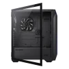 Cod. 399 Case GAMEMAX Brufen COC / E-ATX / Panel frontal Mesh corte en diamante / vidrio templado con bisagra lateral / 2*USB3.0, USB-C, USB2.0 / Incluye 5*Fans (1*Fan Turbo 14CM COC P/MB + 4 Fans 12CM ARGB + Controlador V5.0 PWM+ARGB hub + Control remoto - 6