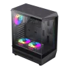 Cod. 349 Case GAMEMAX Vista COC AB / ATX / USB-C, USB3.0, USB2.0 / panorámica de 262° vidrio templado / Arquitectura de refrigeración y overclocking COC 1*Turbo Fan P/MB / Incluye 5*Fans 120mm ARGB - 3