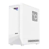 Cod. 350 Case GAMEMAX Vista COC AW WH/ ATX / USB-C, USB3.0, USB2.0 / panorámica de 262° vidrio templado / Arquitectura de refrigeración y overclocking COC 1*Turbo Fan P/MB / Incluye 5*Fans 120mm ARGB - 3
