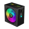 Cod. 140 Fuente de Poder GAMEMAX VP-600-M-RGB BK / Semi-Modular / Certificado 80 Plus Bronze / 600Watts / 12CM Ventilador RGB / ATX P/PC - 5