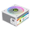 Cod. 159 Fuente de Poder GAMEMAX RGB-850 PRO WH / Modular / 850WATTS / Certificada 80 + Gold / 14CM ARGB FAN /sincronización con placas base RGB compatibles de ASUS, GIGABYTE, MSI y ASRock - 2