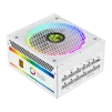 Cod. 159 Fuente de Poder GAMEMAX RGB-850 PRO WH / Modular / 850WATTS / Certificada 80 + Gold / 14CM ARGB FAN /sincronización con placas base RGB compatibles de ASUS, GIGABYTE, MSI y ASRock - 5