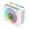 Cod. 159 Fuente de Poder GAMEMAX RGB-850 PRO WH / Modular / 850WATTS / Certificada 80 + Gold / 14CM ARGB FAN /sincronización con placas base RGB compatibles de ASUS, GIGABYTE, MSI y ASRock - 8