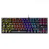 Cod. 259 Teclado Mec&aacute;nico TKL Xtrike Me GK-989 / Switch Rojo / 88 teclas Double-Shot Injection / Retroiluminado Rainbow (12 modos) / 26 teclas anti-ghosting / Cable USB-A 1.6m / Espa&ntilde;ol - 2